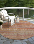 LOOMLAN Rugs Ysadora Paprika Washable Indoor-Outdoor Rug