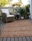 LOOMLAN Rugs Ysadora Paprika Washable Indoor-Outdoor Rug