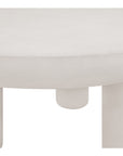 Rocca Cream Concrete Outdoor Coffee Table