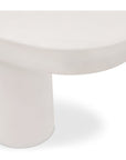 Rocca Cream Concrete Design Outdoor Bench