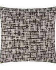 D.V. Kap Zahwe Hamdmade Grey Outdoor Pillow