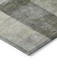 Aari Brown Washable Indoor - Outdoor Rug - LOOMLAN - LOOMLAN Rugs - Outdoor Rugs