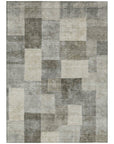 Aari Brown Washable Indoor - Outdoor Rug - LOOMLAN - LOOMLAN Rugs - Outdoor Rugs