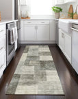Aari Brown Washable Indoor - Outdoor Rug - LOOMLAN - LOOMLAN Rugs - Outdoor Rugs