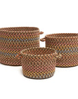 Woodstock Braided Handmade Basket 3PC -- view 3