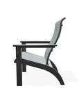 Adirondack Marine Grade Polymer Durable Sling Arm Chair - LOOMLAN - Telescope - Outdoor Accent Chairs