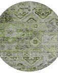 Aelain Aloe Washable Indoor - Outdoor Rug - LOOMLAN - LOOMLAN Rugs - Outdoor Rugs
