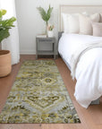 Aelain Gray Washable Indoor - Outdoor Rug - LOOMLAN - LOOMLAN Rugs - Outdoor Rugs
