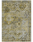 Aelain Gray Washable Indoor - Outdoor Rug - LOOMLAN - LOOMLAN Rugs - Outdoor Rugs
