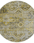 Aelain Gray Washable Indoor - Outdoor Rug - LOOMLAN - LOOMLAN Rugs - Outdoor Rugs