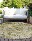 Aelain Gray Washable Indoor - Outdoor Rug - LOOMLAN - LOOMLAN Rugs - Outdoor Rugs