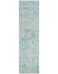 Aelain Teal Washable Indoor - Outdoor Rug - LOOMLAN - LOOMLAN Rugs - Outdoor Rugs