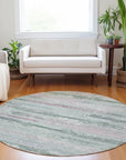 Aelaris Blue Washable Indoor - Outdoor Rug - LOOMLAN - LOOMLAN Rugs - Outdoor Rugs