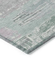 Aelaris Blue Washable Indoor - Outdoor Rug - LOOMLAN - LOOMLAN Rugs - Outdoor Rugs