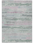 Aelaris Blue Washable Indoor - Outdoor Rug - LOOMLAN - LOOMLAN Rugs - Outdoor Rugs
