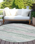 Aelaris Blue Washable Indoor - Outdoor Rug - LOOMLAN - LOOMLAN Rugs - Outdoor Rugs