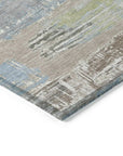 Aelaris Brown Washable Indoor - Outdoor Rug - LOOMLAN - LOOMLAN Rugs - Outdoor Rugs