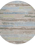 Aelaris Brown Washable Indoor - Outdoor Rug - LOOMLAN - LOOMLAN Rugs - Outdoor Rugs