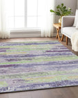 Aelaris Purple Washable Indoor - Outdoor Rug - LOOMLAN - LOOMLAN Rugs - Outdoor Rugs