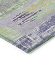 Aelaris Purple Washable Indoor - Outdoor Rug - LOOMLAN - LOOMLAN Rugs - Outdoor Rugs