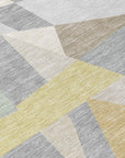 Aelas Gray Washable Indoor - Outdoor Rug - LOOMLAN - LOOMLAN Rugs - Outdoor Rugs