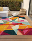 Aelas Ivory Washable Indoor - Outdoor Rug - LOOMLAN - LOOMLAN Rugs - Outdoor Rugs