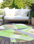 Aelas Purple Washable Indoor - Outdoor Rug - LOOMLAN - LOOMLAN Rugs - Outdoor Rugs