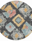 Aelir Gray Washable Indoor - Outdoor Rug - LOOMLAN - LOOMLAN Rugs - Outdoor Rugs