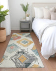 Aelir Ivory Washable Indoor - Outdoor Rug - LOOMLAN - LOOMLAN Rugs - Outdoor Rugs