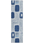 Aelira Blue Washable Indoor - Outdoor Rug - LOOMLAN - LOOMLAN Rugs - Outdoor Rugs