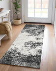 LOOMLAN Rugs Aera Black Washable Indoor-Outdoor Rug