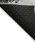 LOOMLAN Rugs Aera Black Washable Indoor-Outdoor Rug