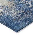Aera Blue Washable Indoor - Outdoor Rug - LOOMLAN - LOOMLAN Rugs - Outdoor Rugs