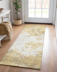 LOOMLAN Rugs Aera Gold Washable Indoor-Outdoor Rug