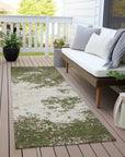LOOMLAN Rugs Aera Olive Washable Indoor-Outdoor Rug