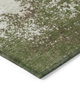 LOOMLAN Rugs Aera Olive Washable Indoor-Outdoor Rug