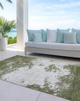 LOOMLAN Rugs Aera Olive Washable Indoor-Outdoor Rug