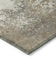 LOOMLAN Rugs Aera Taupe Washable Indoor-Outdoor Rug