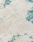 LOOMLAN Rugs Aera Teal Washable Indoor-Outdoor Rug