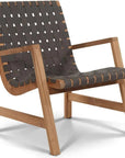 Aero Teak Outdoor Woven Chat Armchair - LOOMLAN - HiTeak - Outdoor Accent Chairs