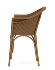 All Seasons Balcony Stool Padded Seat Wicker Outdoor - LOOMLAN - Lloyd Flanders - Outdoor Accent Chairs