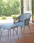 All Seasons Patio Ottoman Bench Padded Seat Outdoor - LOOMLAN - Lloyd Flanders - Outdoor Ottomans