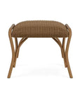 All Seasons Patio Ottoman Bench Padded Seat Outdoor - LOOMLAN - Lloyd Flanders - Outdoor Ottomans