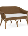 All Seasons Settee Sunbrella Cushion Wicker Outdoor - LOOMLAN - Lloyd Flanders - Outdoor Sofas & Loveseats