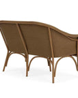 All Seasons Settee Sunbrella Cushion Wicker Outdoor - LOOMLAN - Lloyd Flanders - Outdoor Sofas & Loveseats