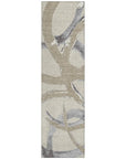 LOOMLAN Rugs Aloura Beige Washable Indoor-Outdoor Rug