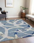LOOMLAN Rugs Aloura Denim Washable Indoor-Outdoor Rug