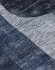 LOOMLAN Rugs Amara Navy Washable Indoor-Outdoor Rug
