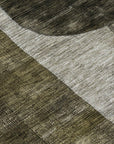 LOOMLAN Rugs Amara Taupe Washable Indoor-Outdoor Rug