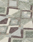 LOOMLAN Rugs Amarrah Green Washable Indoor-Outdoor Rug